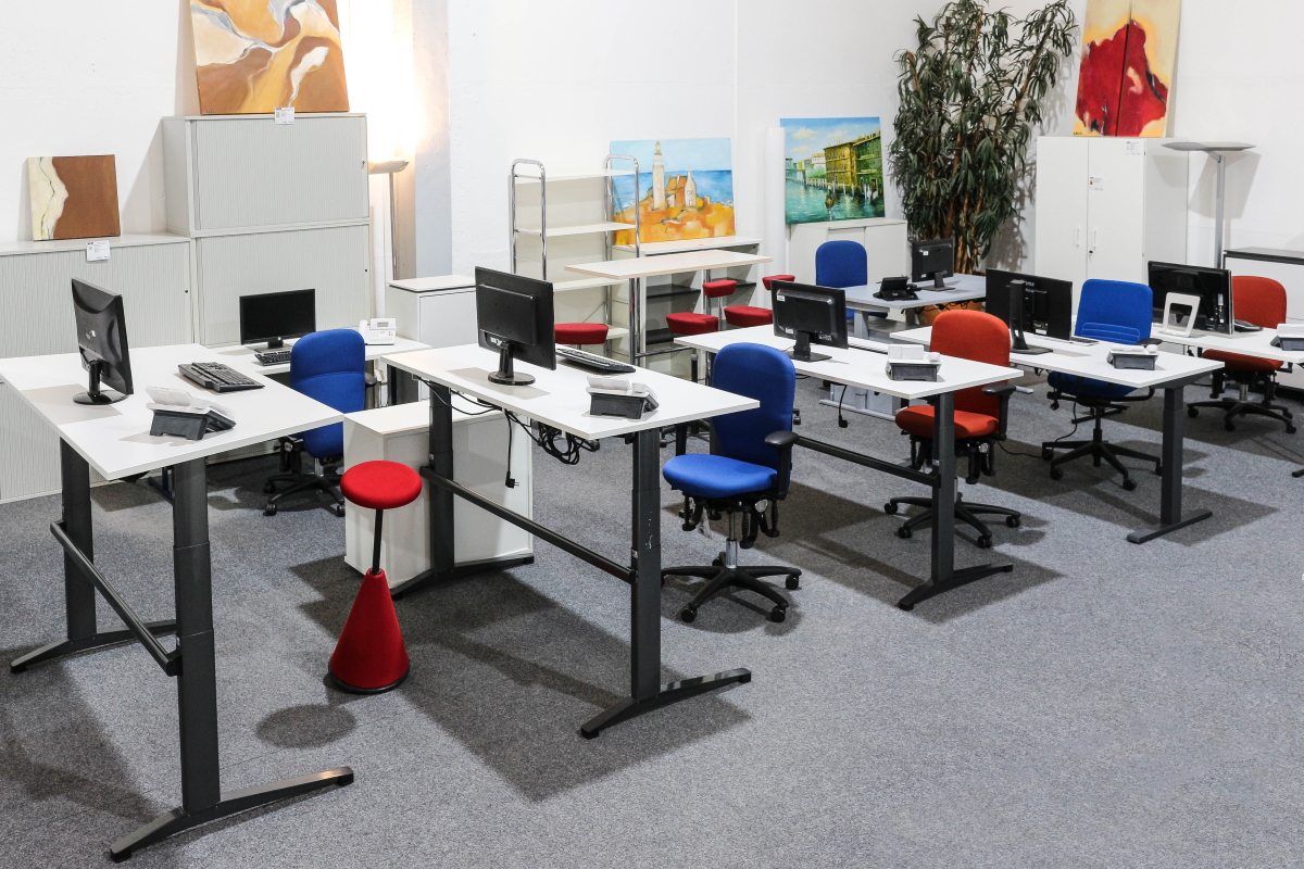 Büromöbel und Bürostühle von Markenherstellern gebraucht und neu