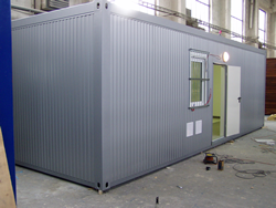 Container für kältetechnische und wärmetechnische Anlagen