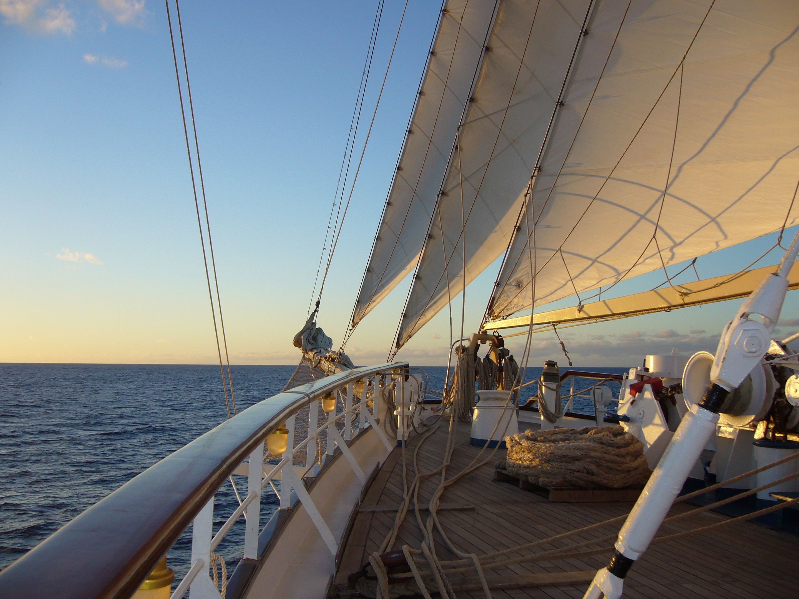 Windjammer-Segeln auf den Weltmeeren