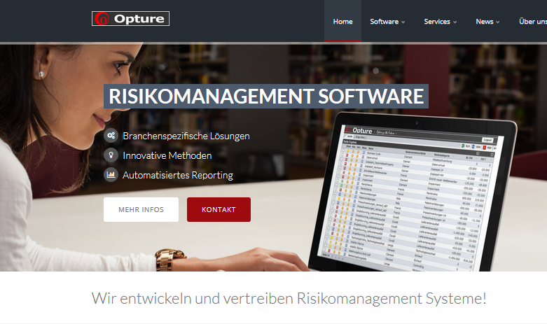 OPTURE_Risikomanagement Software