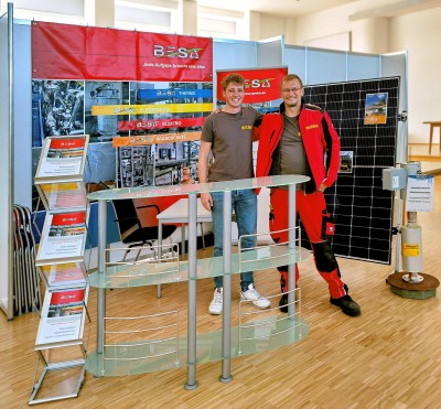 BESA GmbH auf der Messe mit eigenem Messestand BESA GmbH auf der Messe mit eigenem Messestand