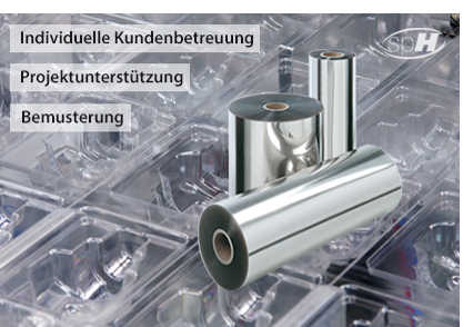 3-Schicht-Co-Extrusion für Convenience