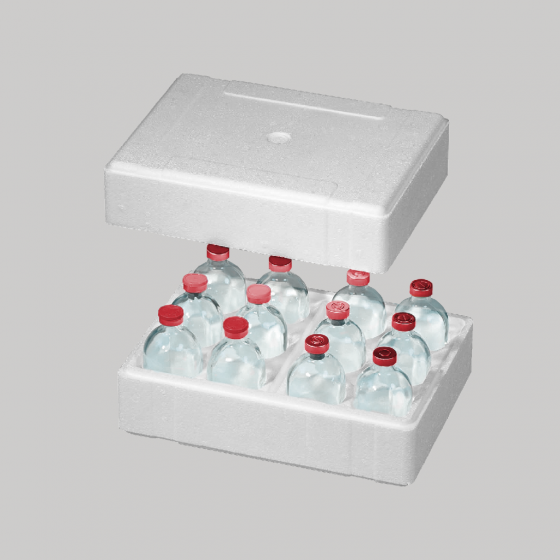 Styropor Thermoboxen für Arzneimittel