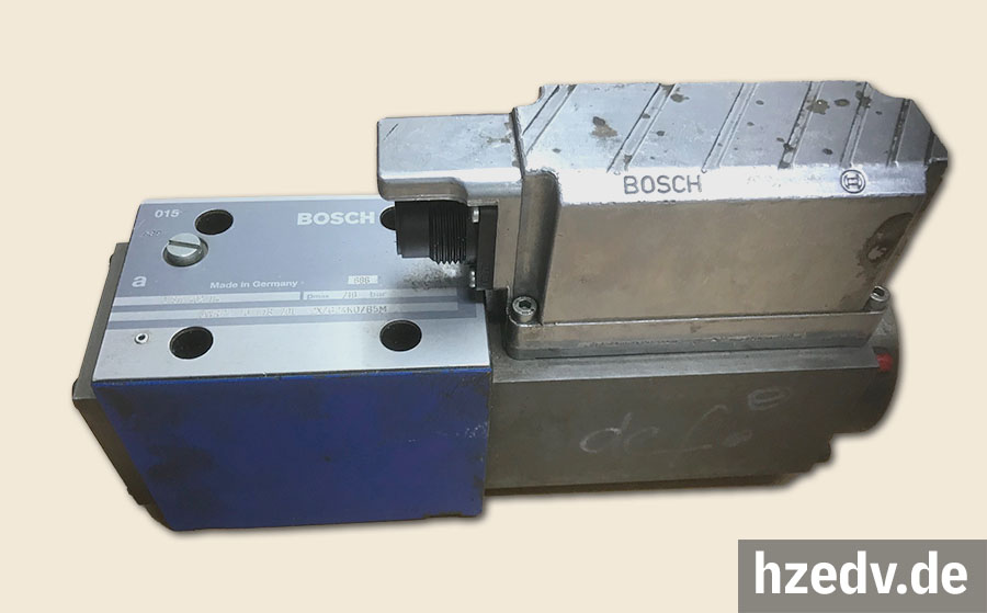 Bosch Proportional-Ventil  für Arburg Spritzgiessmaschinen 